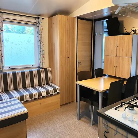 בקתה Swanky Mobile In Jean De Monts Near Seabeach *