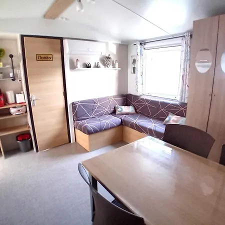 בקתה Swanky Mobile In Jean De Monts Near Seabeach