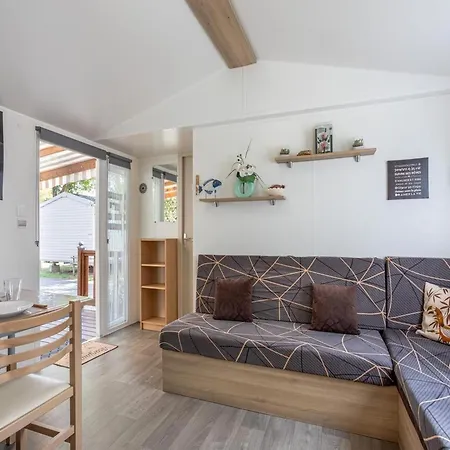 בקתה Swanky Mobile In Jean De Monts Near Seabeach *