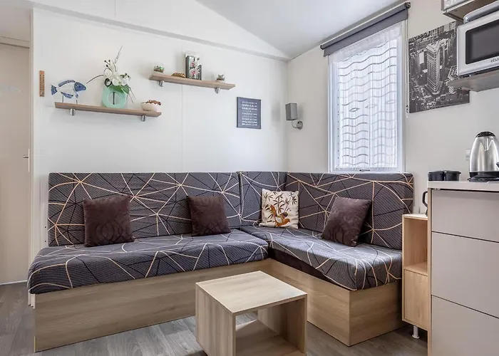 Swanky Mobile In Jean De Monts Near Seabeach Horská chata *